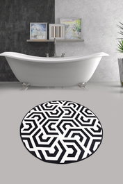Mijölnir Line Djt Alfombrilla de Baño Multicolor 100 cm